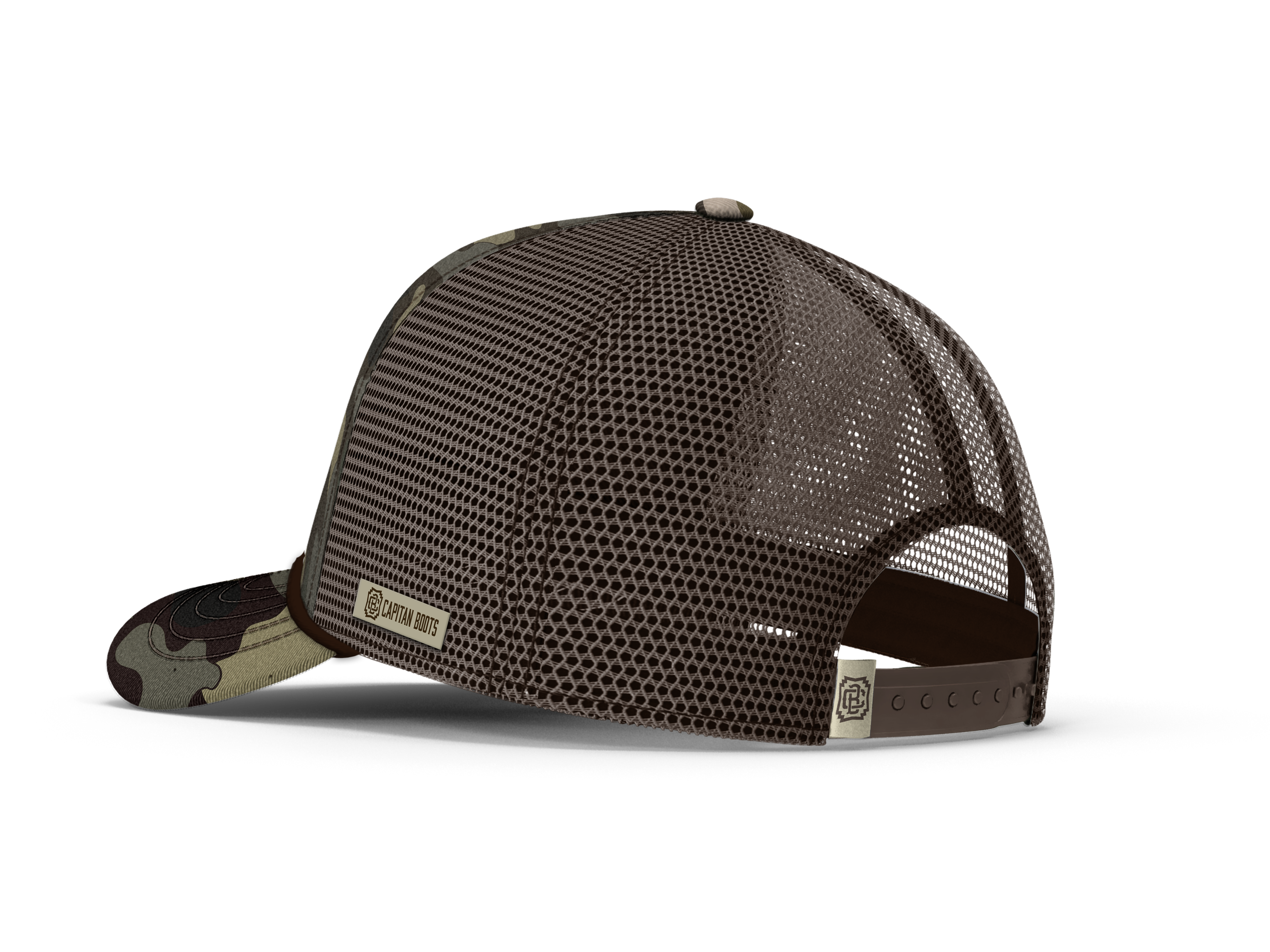 5-Panel Cap - Canyon Camo Cap - Capitan Boots