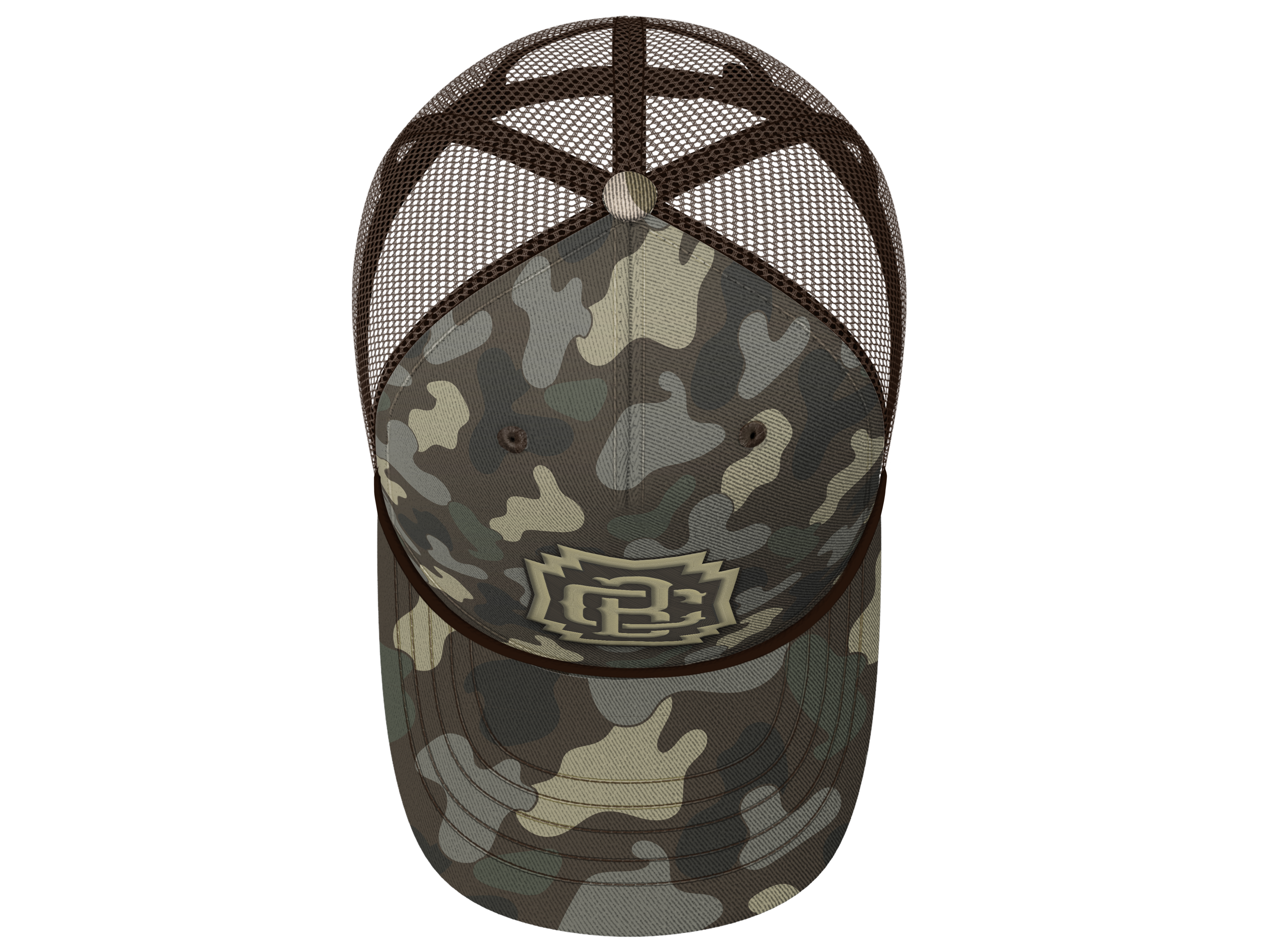 5-Panel Cap - Canyon Camo Cap - Capitan Boots