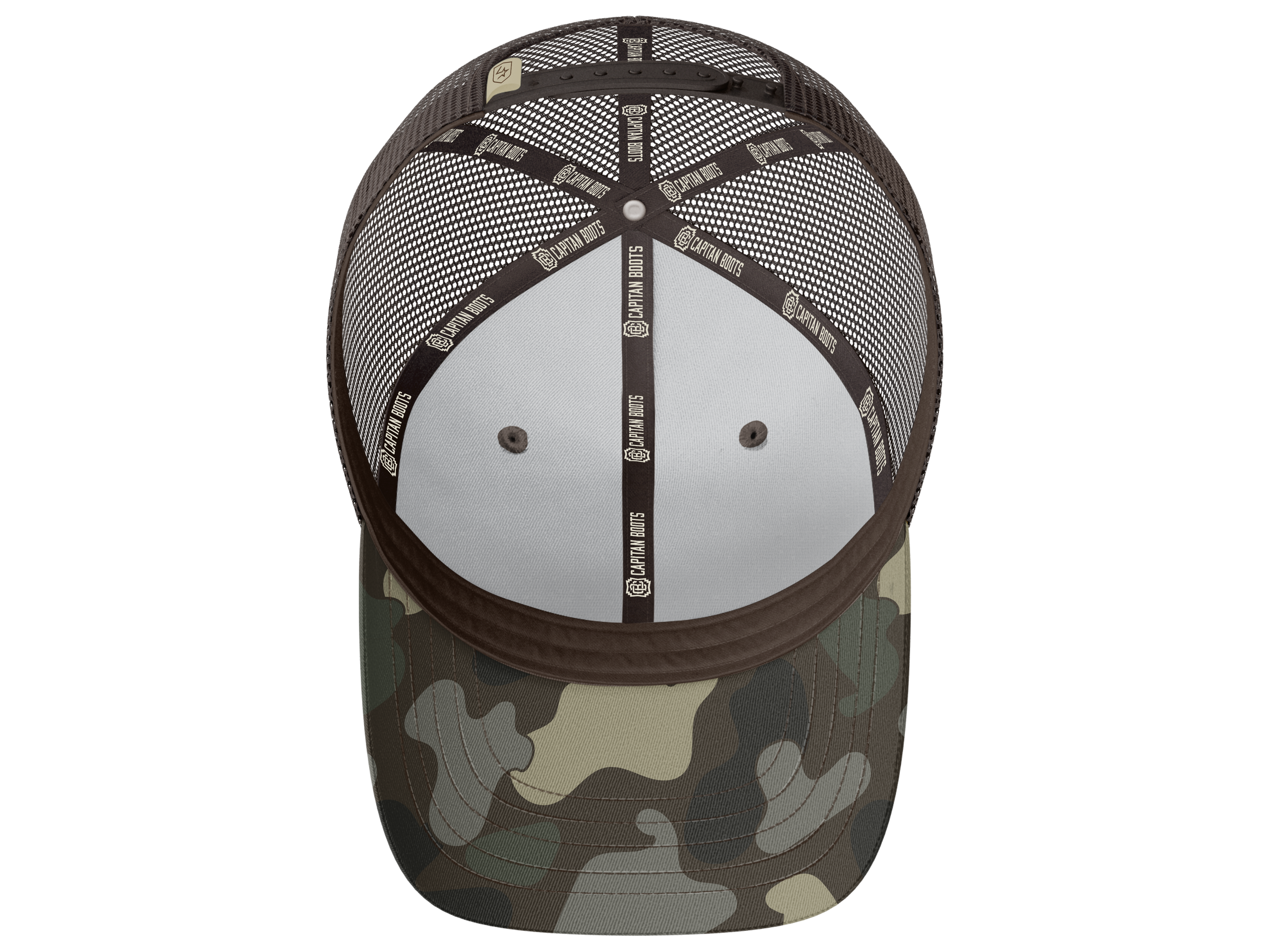 5-Panel Cap - Canyon Camo Cap - Capitan Boots