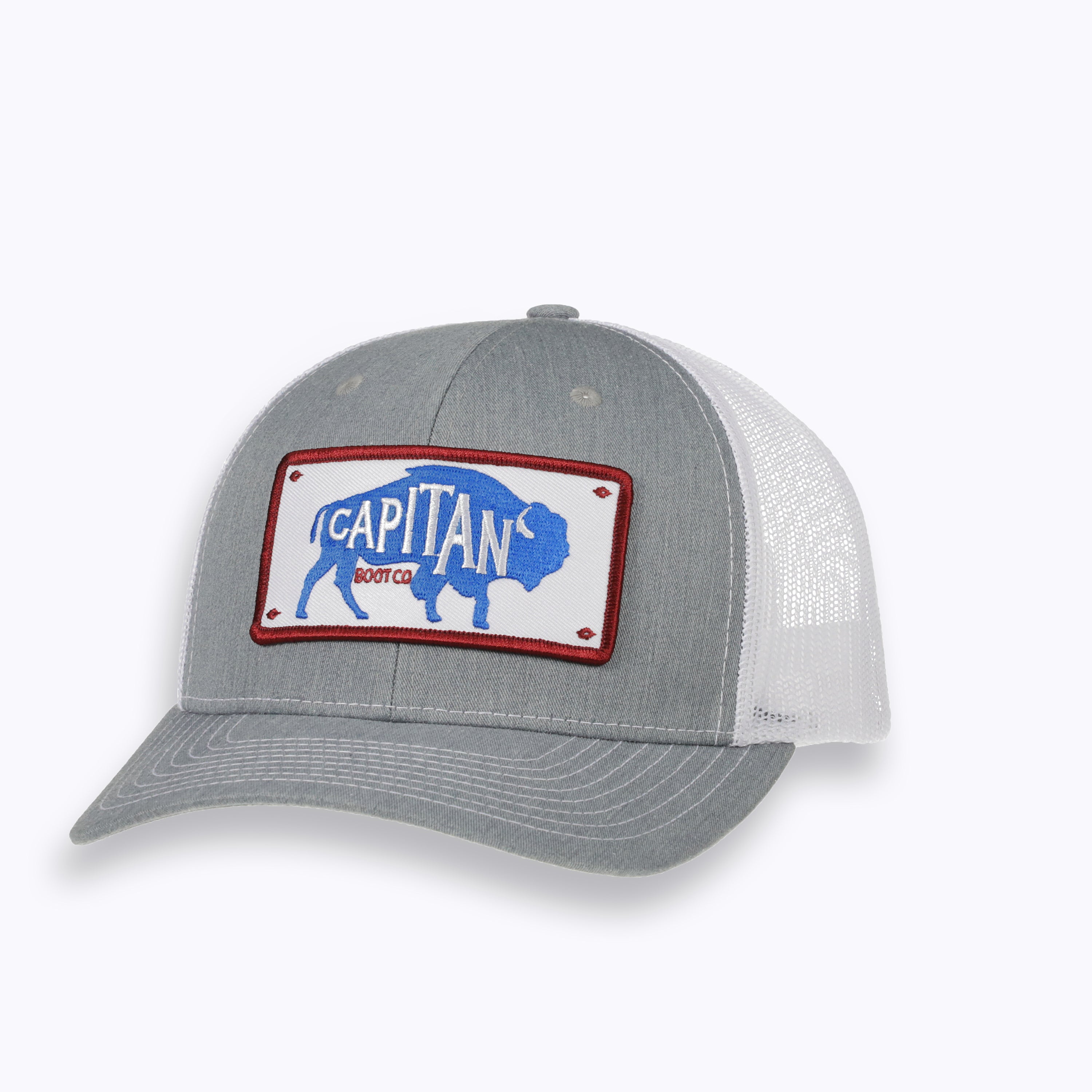 Capitan "Buffalo Logo/Gray" Snapback Cap