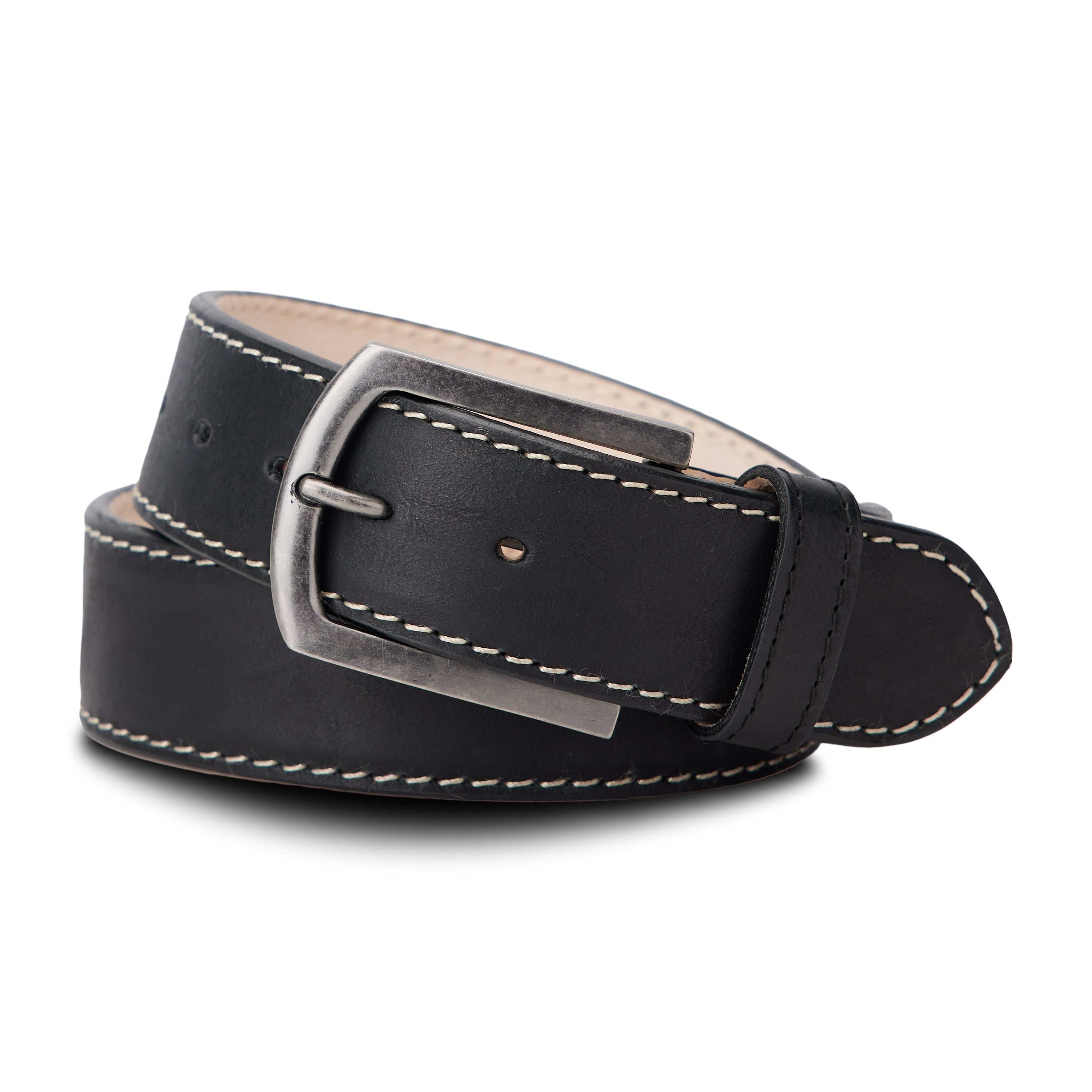 Capitan Men's Belt (Black)  - Capitan Boots