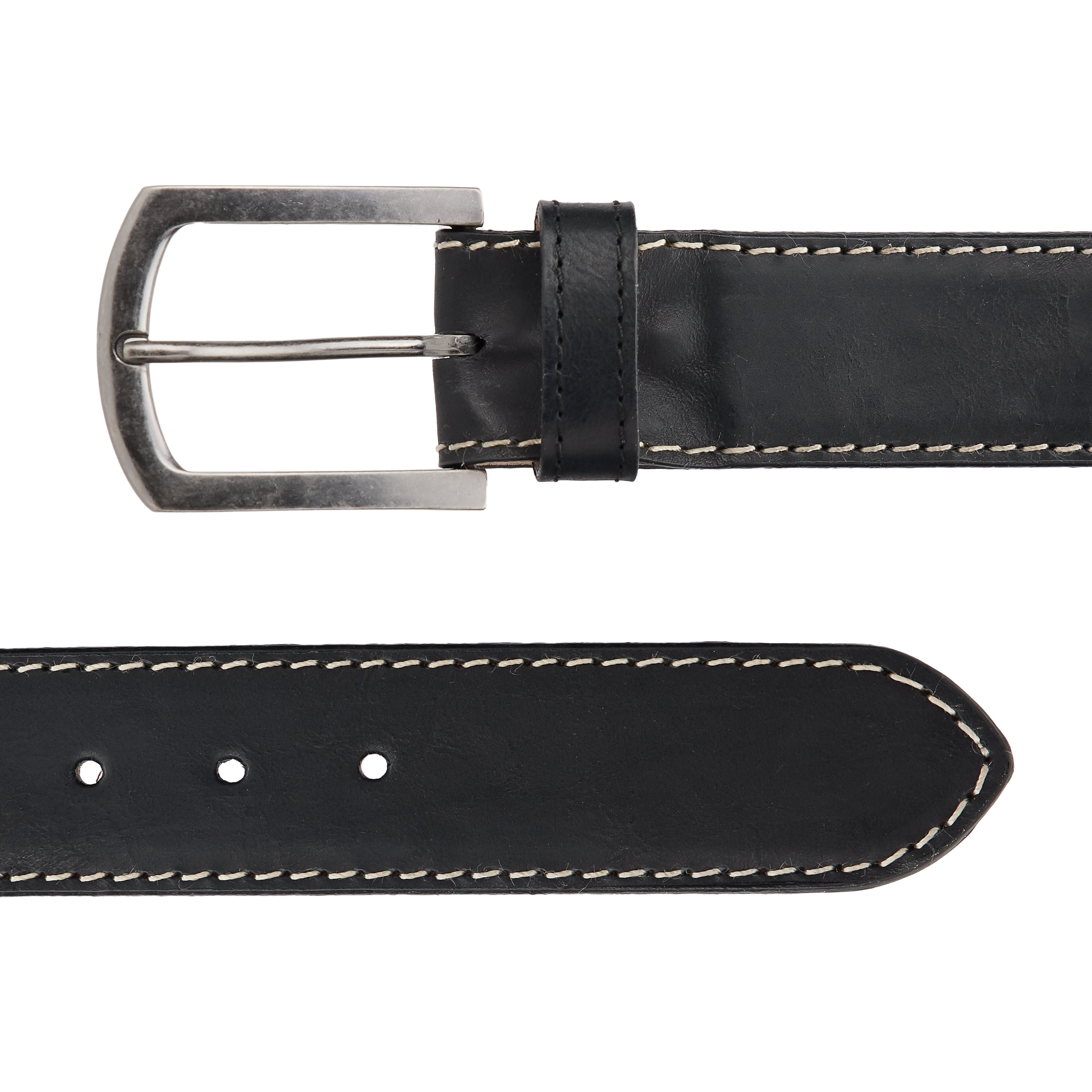 Capitan Men's Belt (Black)  - Capitan Boots