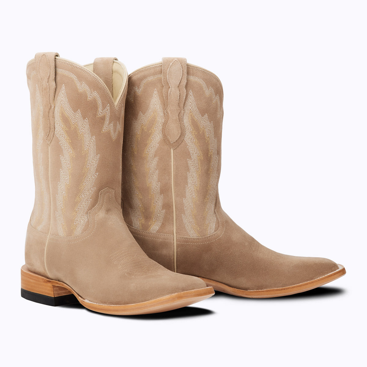 Houston - Tan Roughout Mens Western Boot - Capitan Boots
