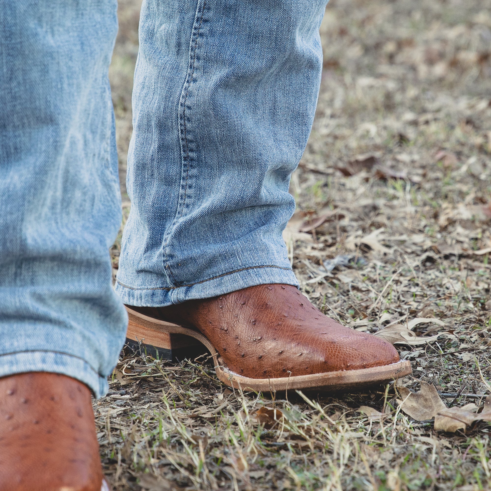 Telluride Ostrich Cowboy Boot - Capitan Boots
