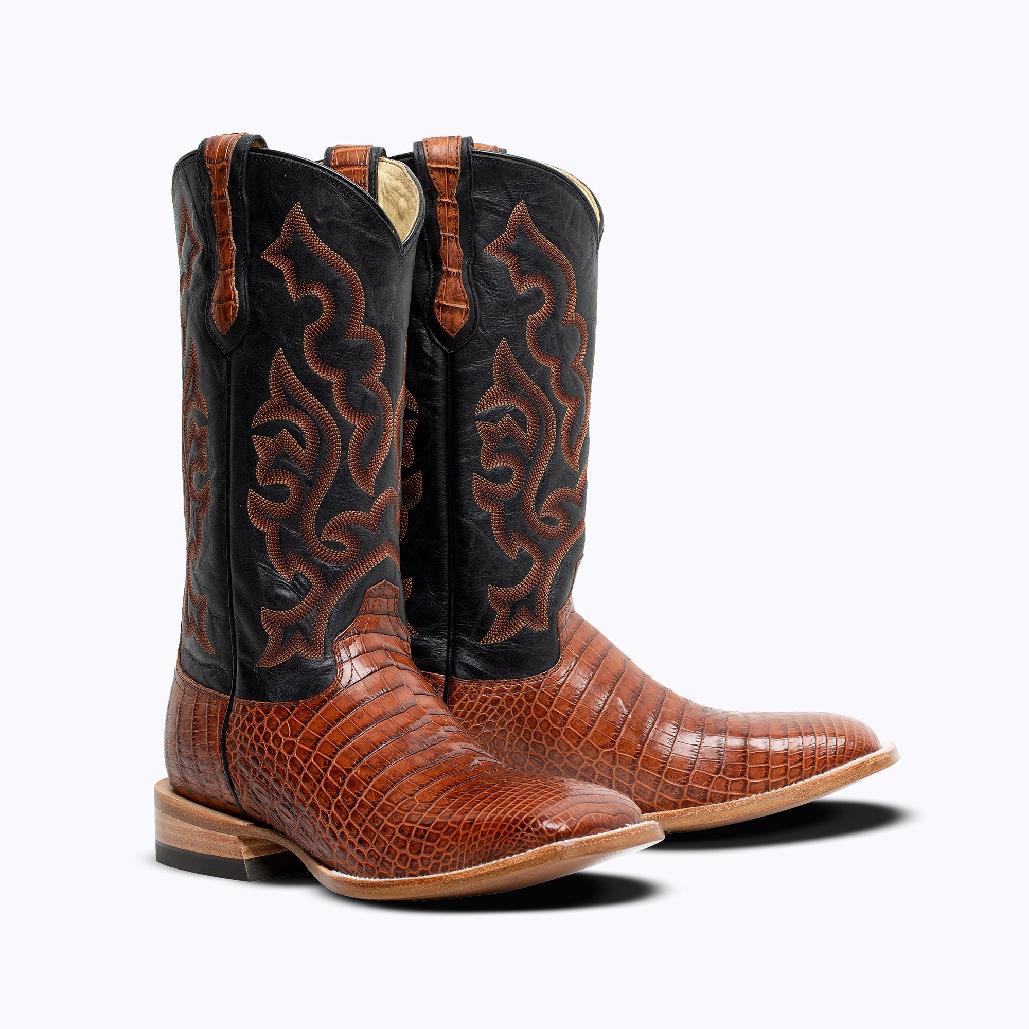 Nile crocodile cowboy outlet boots