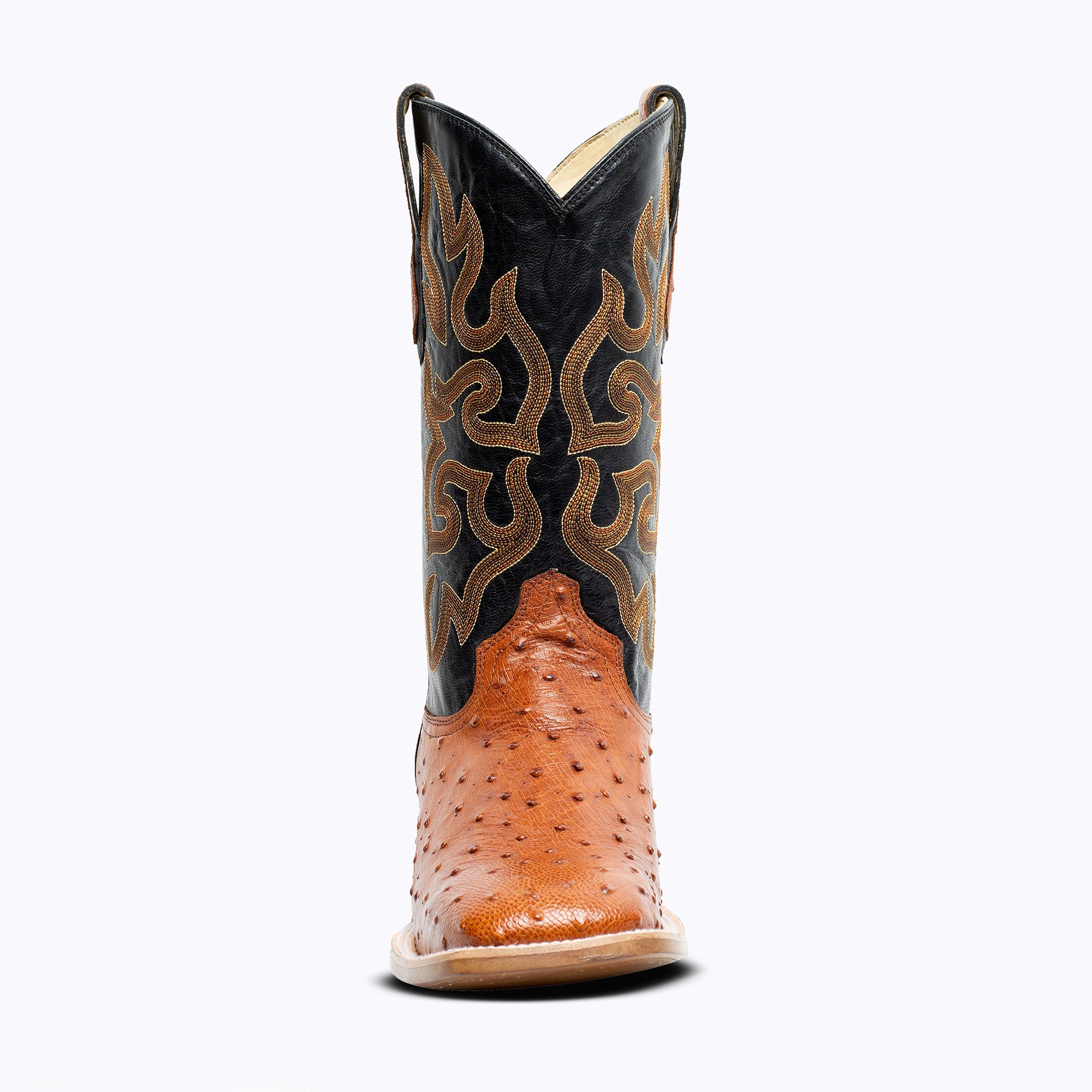 Telluride Ostrich Cowboy Boot - Capitan Boots