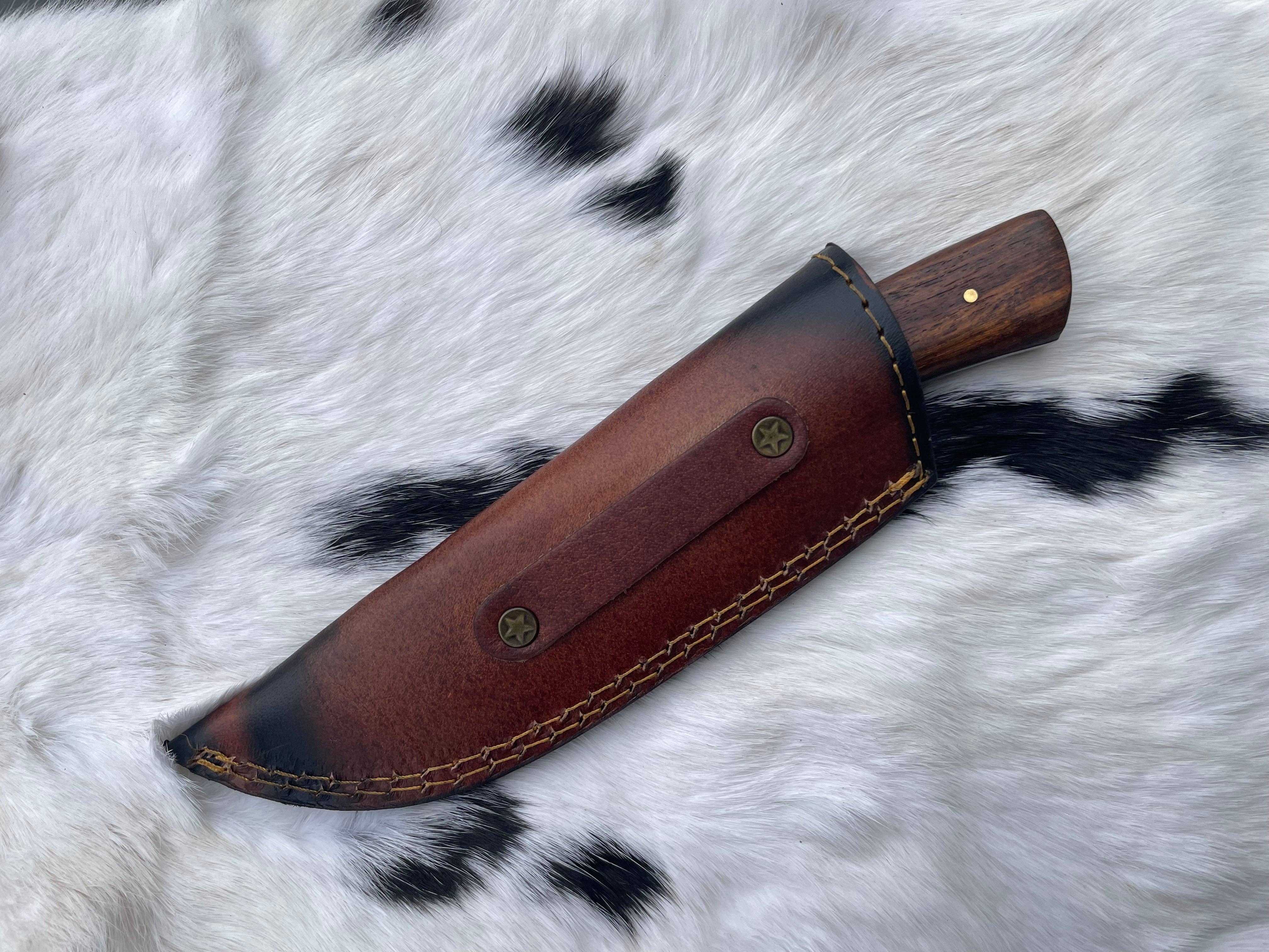 Titan Damascus Steel Outdoor Utility knife TK-158