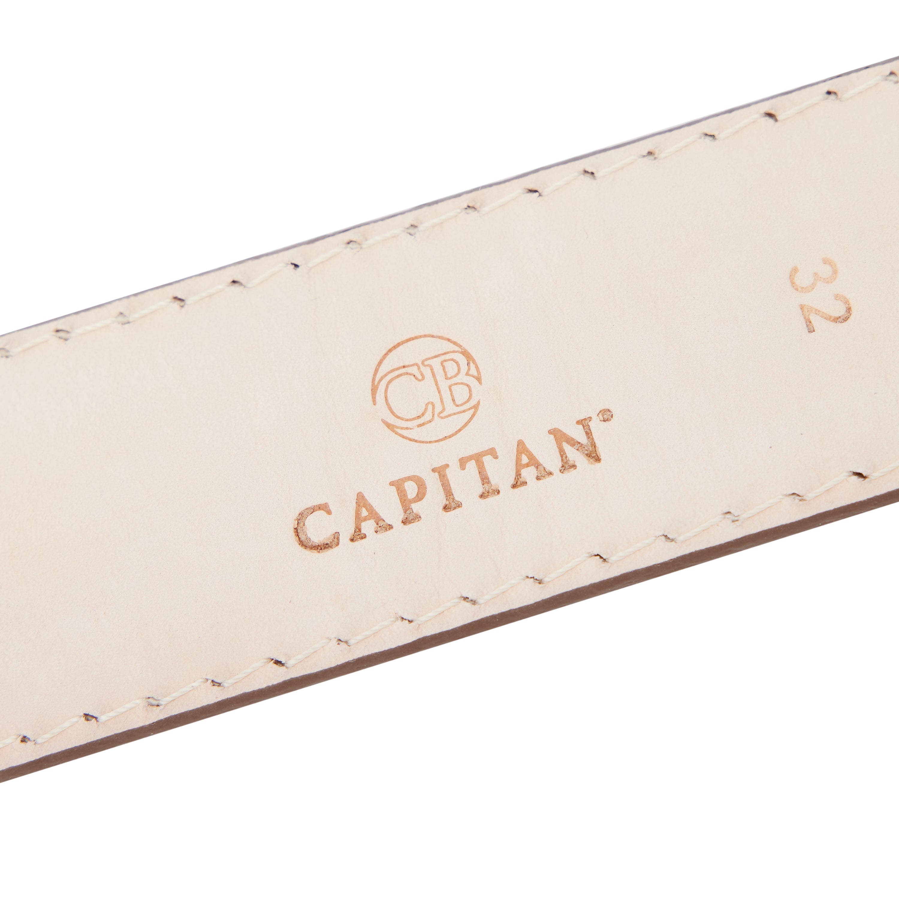 Capitan Men's Belt (Brown)  - Capitan Boots