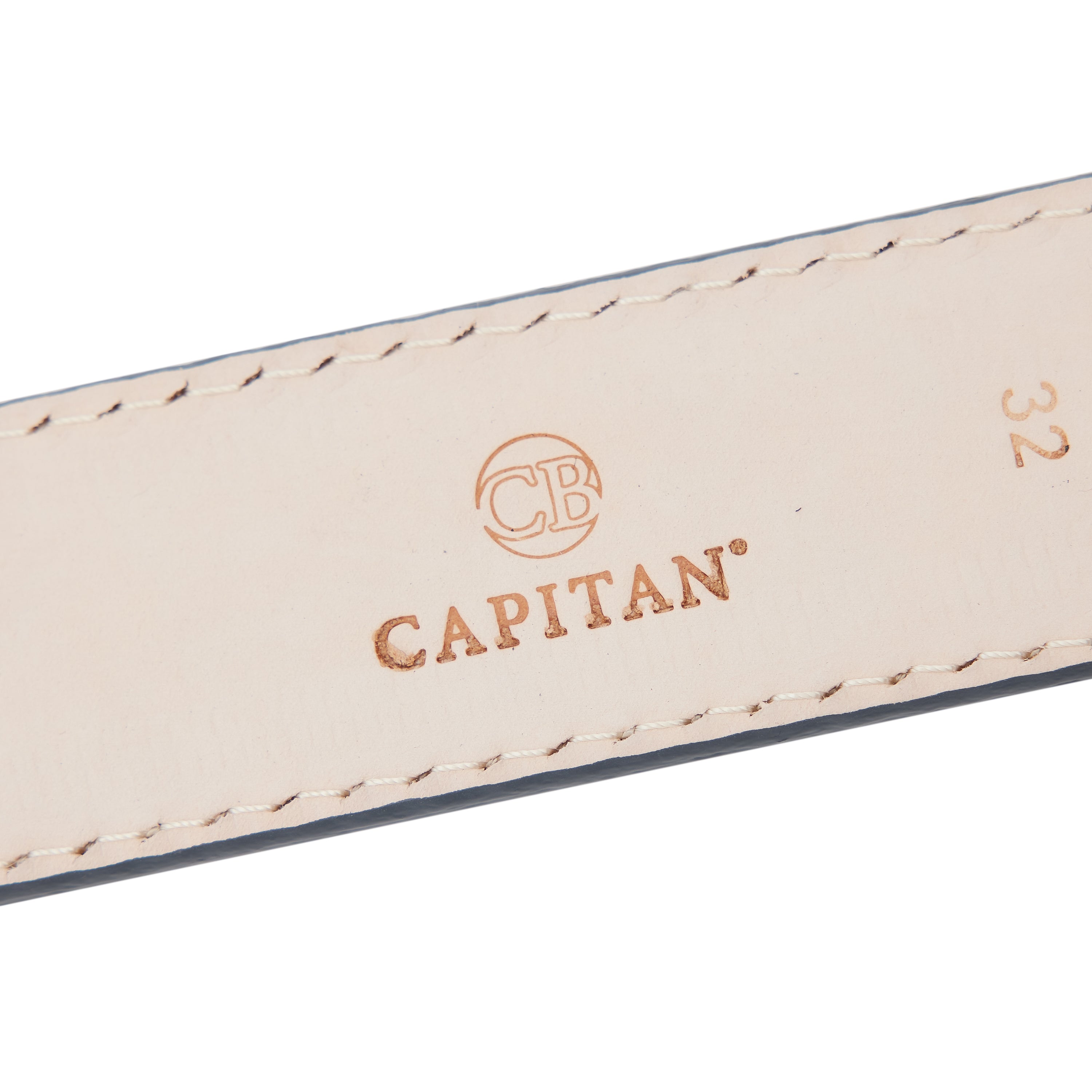 Capitan Men's Belt (Grey)  - Capitan Boots