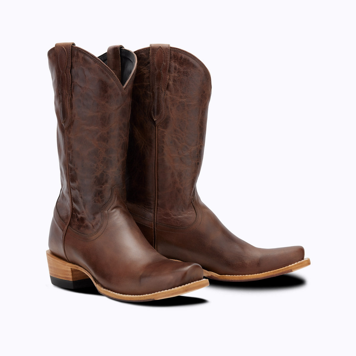Nashville Brown Cowboy Boot Cutter Toe Western Men's