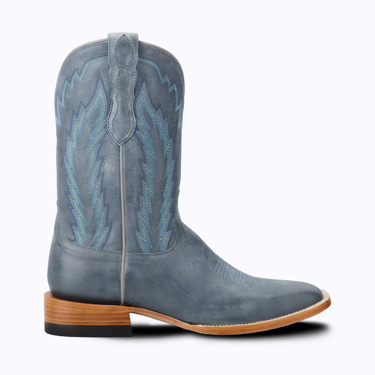 Houston - Steel Blue Mens Western Boot - Capitan Boots