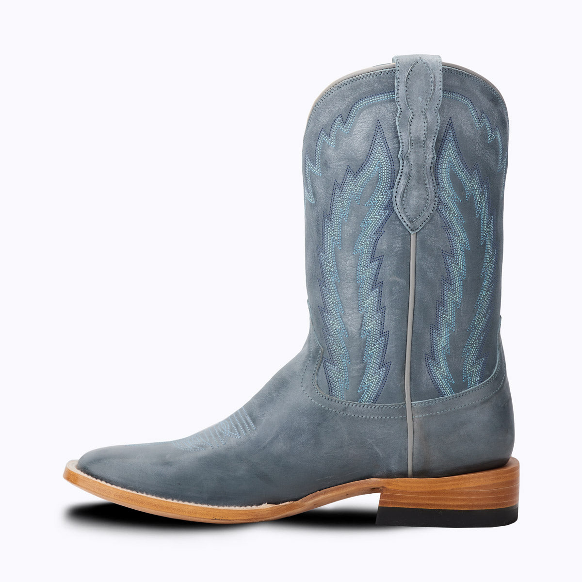 Houston - Steel Blue Mens Western Boot - Capitan Boots