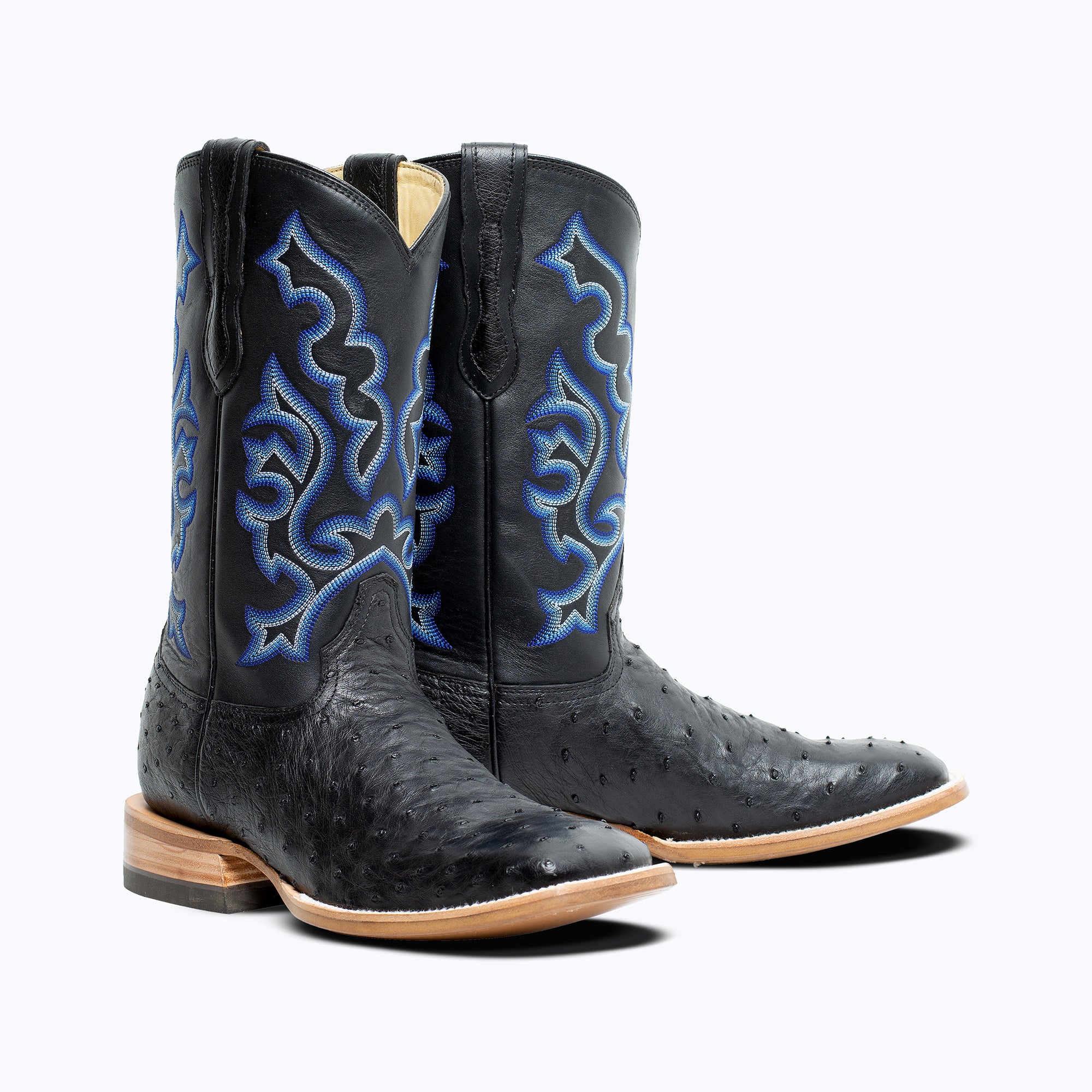 Hays Full Quill Ostrich Boot - Capitan Boots